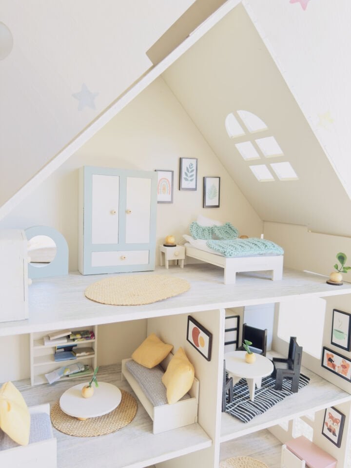 Rüya Oyun Evi – Balkonsuz Ahşap Çocuk Oyun Evi