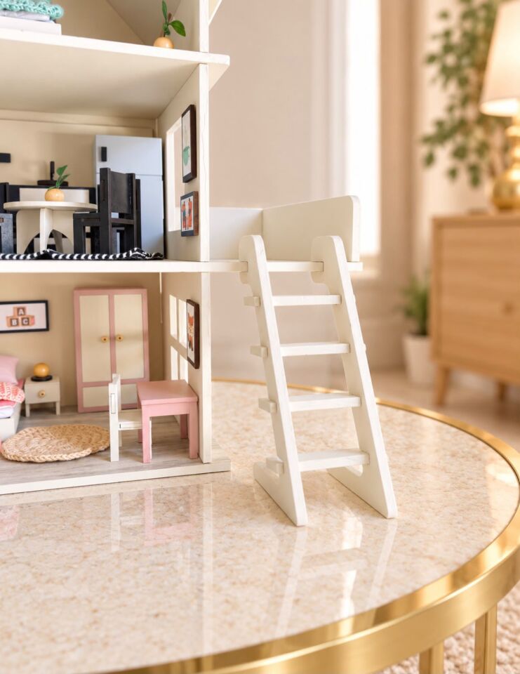 Rüya Oyun Evi – Balkonlu Ahşap Çocuk Oyun Evi