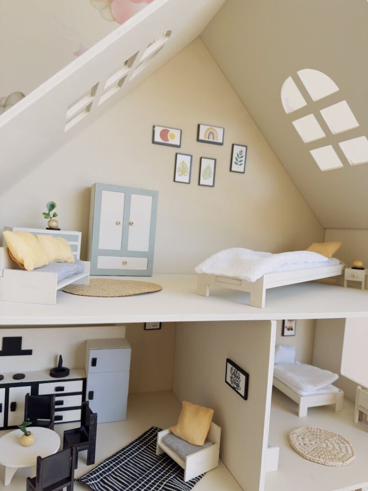 Büyük Rüya Oyun Evi – Balkonsuz Ahşap Çocuk Oyun Evi