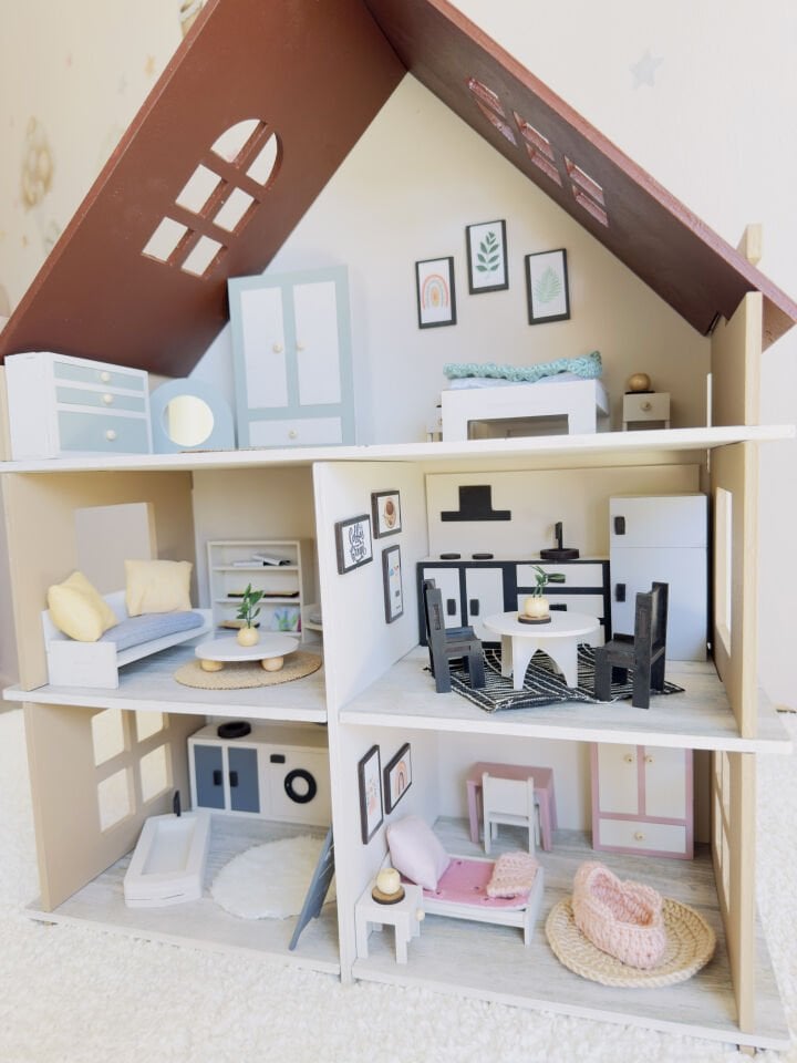 Bohem Oyun Evi – Balkonsuz Ahşap Çocuk Oyun Evi