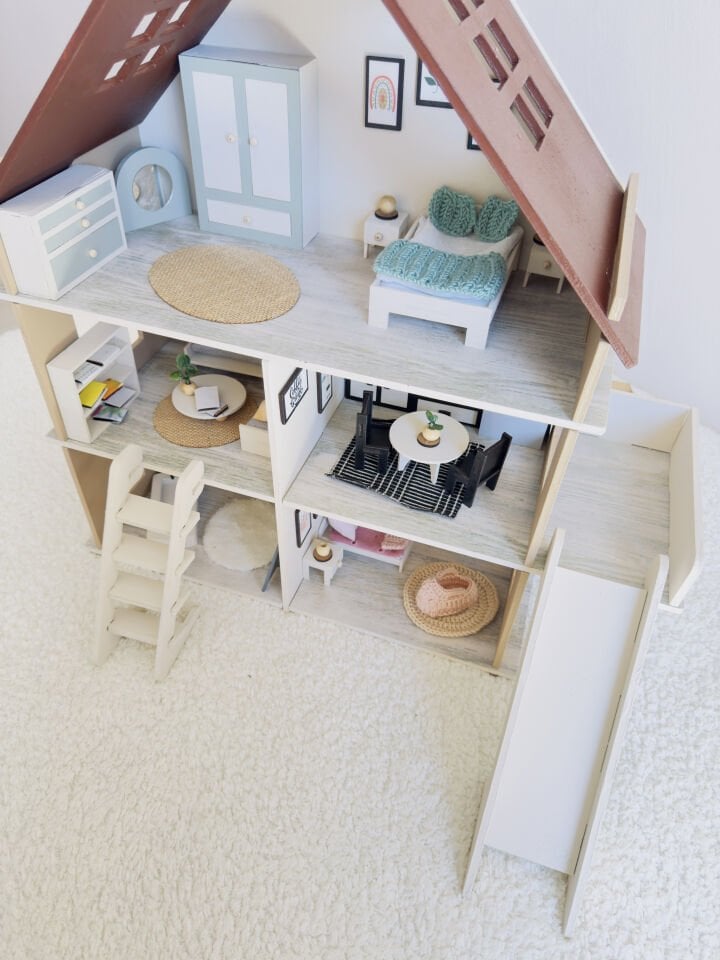 Bohem Oyun Evi – Balkonlu Ahşap Çocuk Oyun Evi