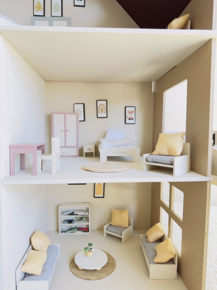 Büyük Bohem Oyun Evi – Balkonlu Ahşap Çocuk Oyun Evi