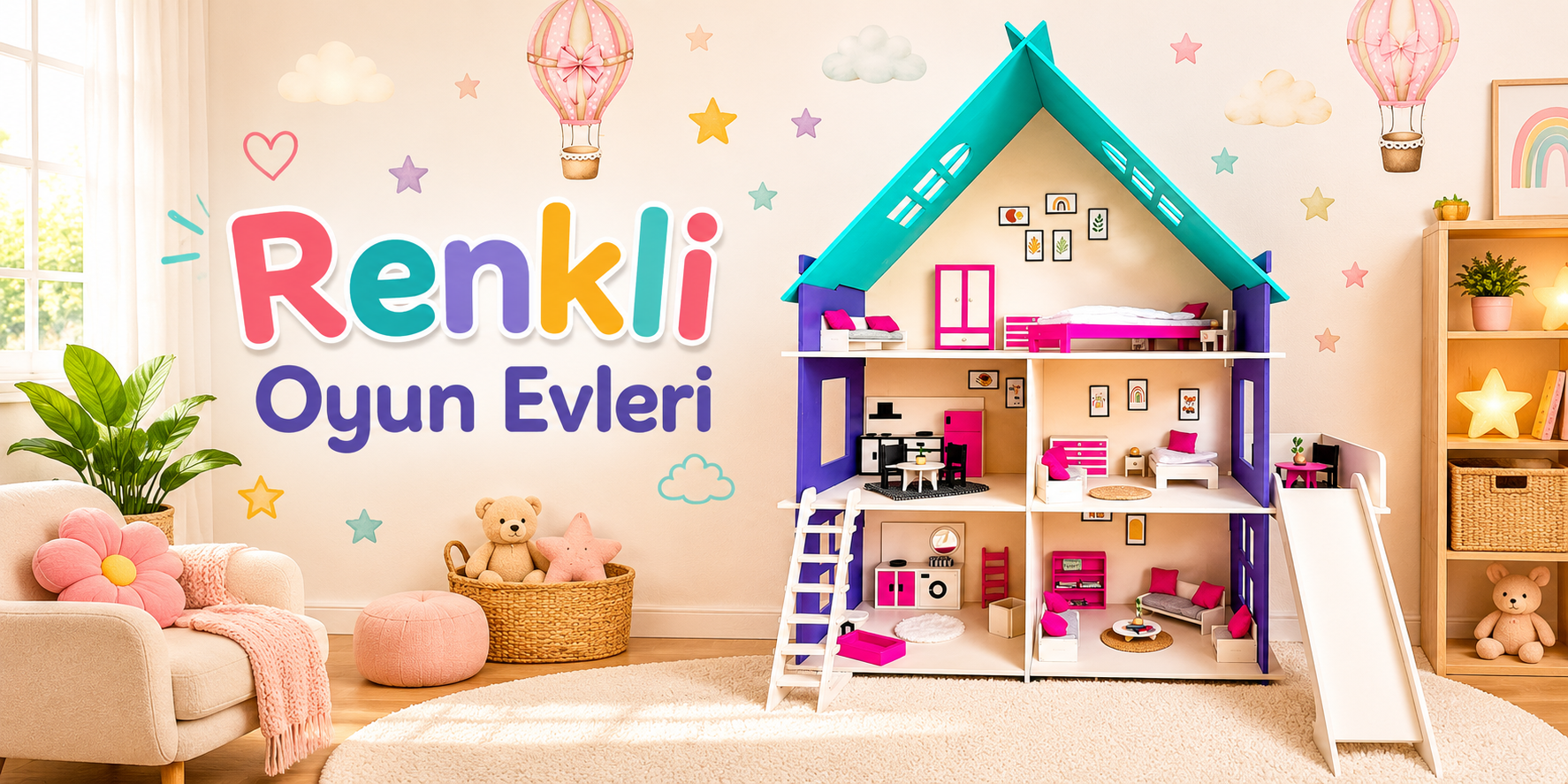 Renkli Oyun Evleri